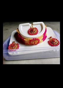 Jewellery Set.1 time wear kiya.