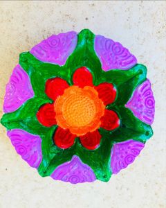 Marigold Rush Diya