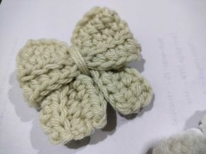 Crochet Hair Bows - Set of 2