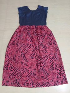 Navy Blue And Pink XXL Fork