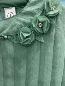 Green Partywear Beautiful Top
