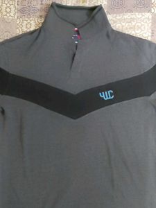 Men's Gray Polo Shirt