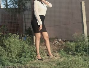 Black Body Con Skirt