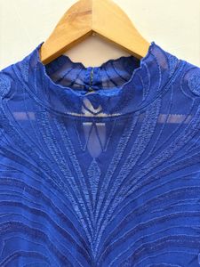 Beautiful Embroidered Imported Mesh Top