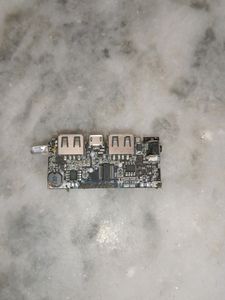 Display Power bank module 2 Slot Usb Working