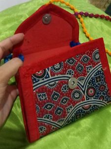 Ethnic Embroidered Pouch