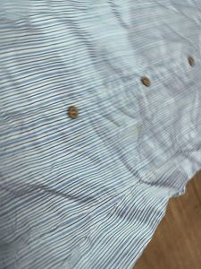 Striped Button-Down Dress