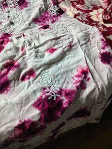 Elegant chikankari  Ethnic Kurta Set