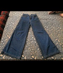 WIDE LEG MANGO JEANS