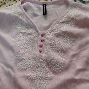 Embroidered Tunic Top