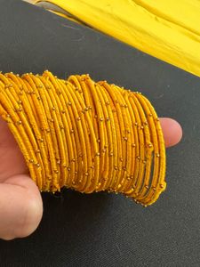 Yellow Bangle Set - 2’8 Size