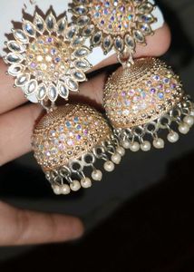 Statement Jhumka Earrings