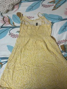 Floral Yellow Sundress