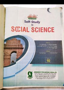 CLASS-10 SCIENCE+SST CBSE SELF-STUDY BOOK