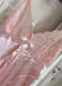 Pink Lace Nightgown