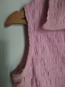 Beautiful Pink Smoking Top