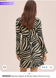 Flared Sleeve Dress