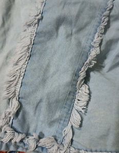 Cute Floral Dress with Denim Jacket