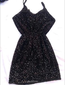 Black Sequence Dress