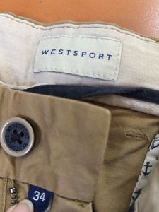 Men Straight Khaki Pants