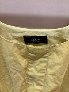 Yellow Smocked Long Sleeve Top