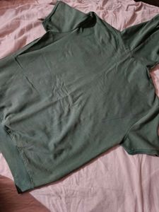 Green Graphic Hoodie