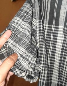 NITYA Striped Tie-Front Top