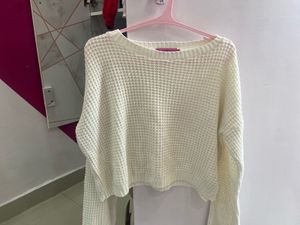 cute pinteresty crochet top sweater