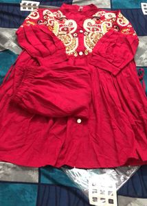 Elegant Cord set rose colour fir every size