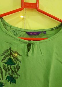 Short Kurta With One Side Pocket💚