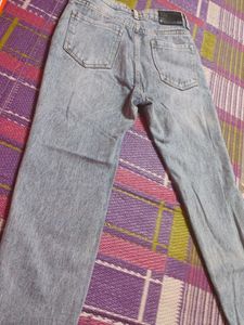 Light Wash Denim Jeans