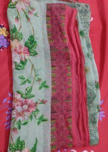 Green Printed Duppta Beautiful Print Combos