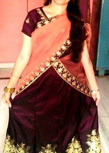 Elegant Embroidered Lehenga Choli