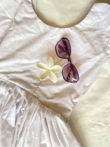 White Sundress with Belt