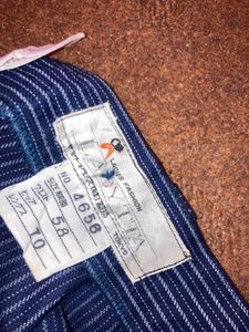 Striped straight Pants