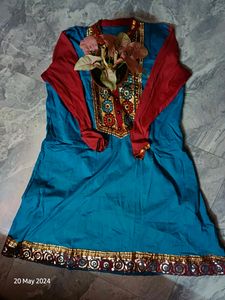 Handmade anarkali suit