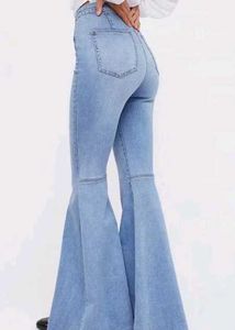 Flared Denim Jeans