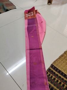 Pink Silk Cotton Saree....