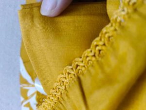 Floral Embroidered Fabric