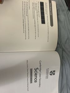 Cambridge lower secondary science Book 9
