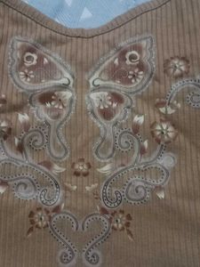 Cute Brown Tank Top