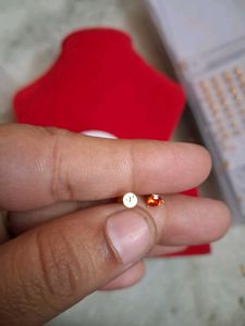 Beautiful New Orange Color Studs
