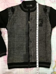 Men&#39;s Pullover Front Full Zipper size 38