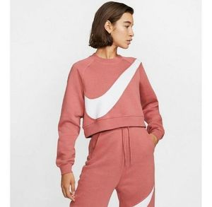 *Offer* Nike Swoosh Cropped Sweatshirt
