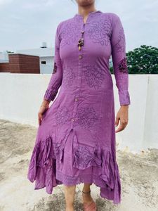 Perple Double Layer Dress