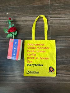 BookTrust Yellow Tote Bag