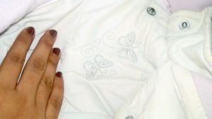 Girls&#39; White Winter soft jacket ✨