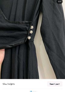 Long Black Partywear Dress