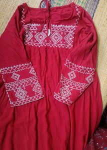 Red Colour Stunning Top