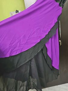Elegant Purple Maxi Dress